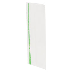 Basic Nature Clear Plastic Bag - No Flap, Home Compostable, High Clarity, Heat Sealable - 10