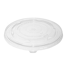 Sustain Round Clear Plastic Lid - Fits 50 oz Take Out Container - 50 count box