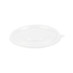 Bento Tek Round Clear Plastic Lid - Fits 42 and 58 oz To Go Box - 7 1/4