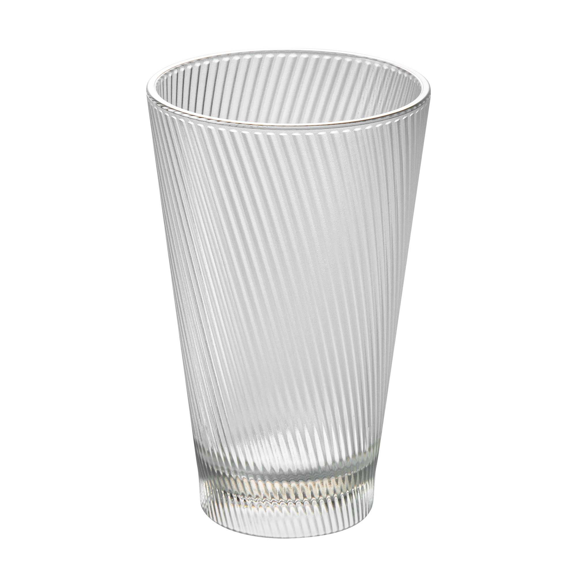 Bev Tek 14 oz Clear SAN Plastic Tumbler - 48 count box