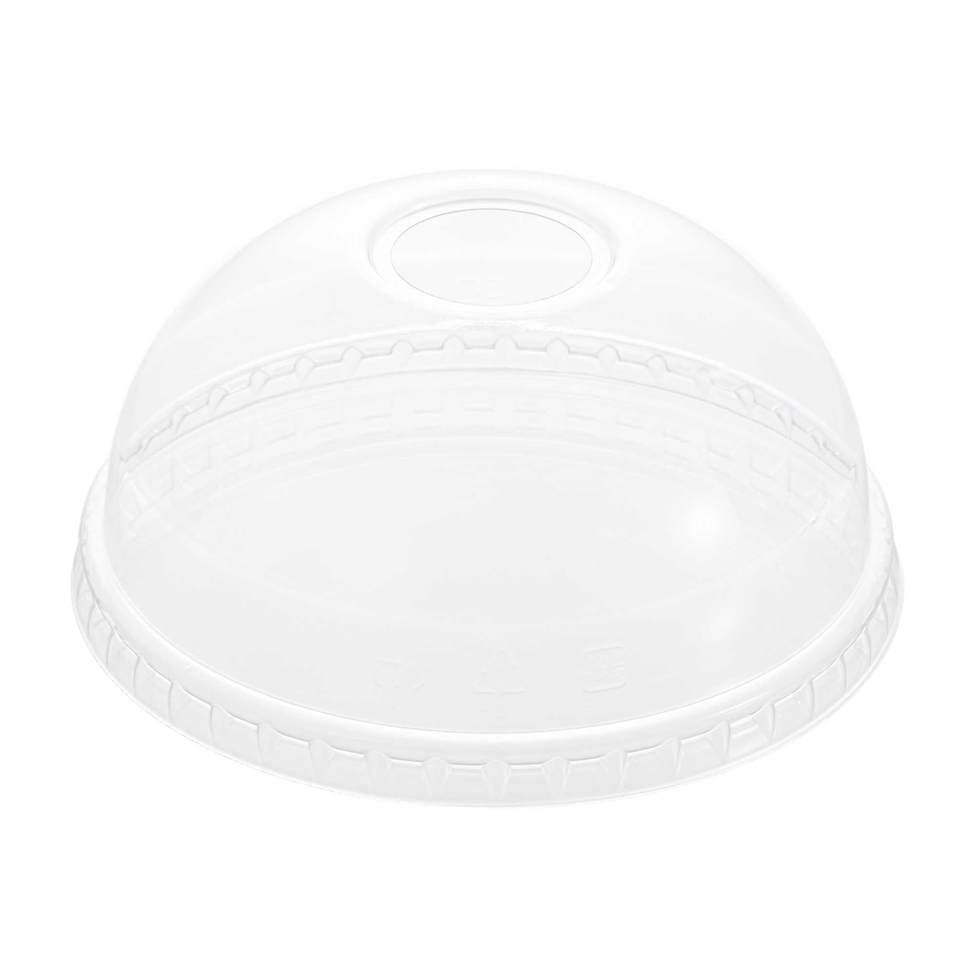 Visage Clear Plastic Dome Lid - Fits 32 oz Cold Cup - 1000 count box