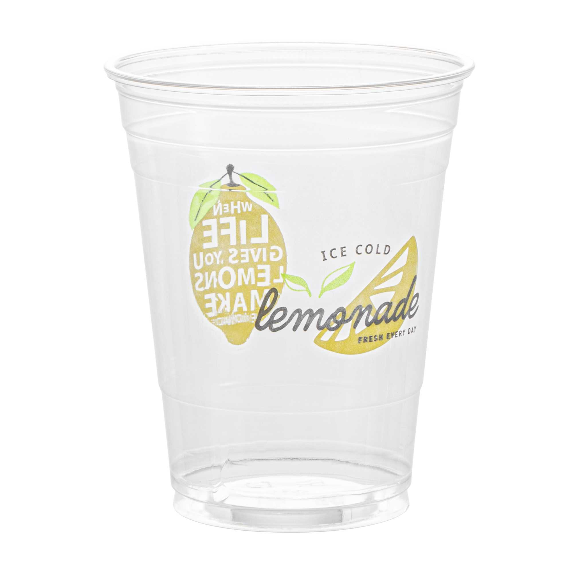 Visage 16 oz Clear PET Lemonade Cup - 1000 count box