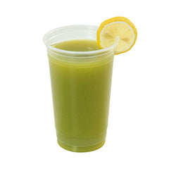 Chef 101 20 oz Clear Plastic Cold Cup - 3 1/2