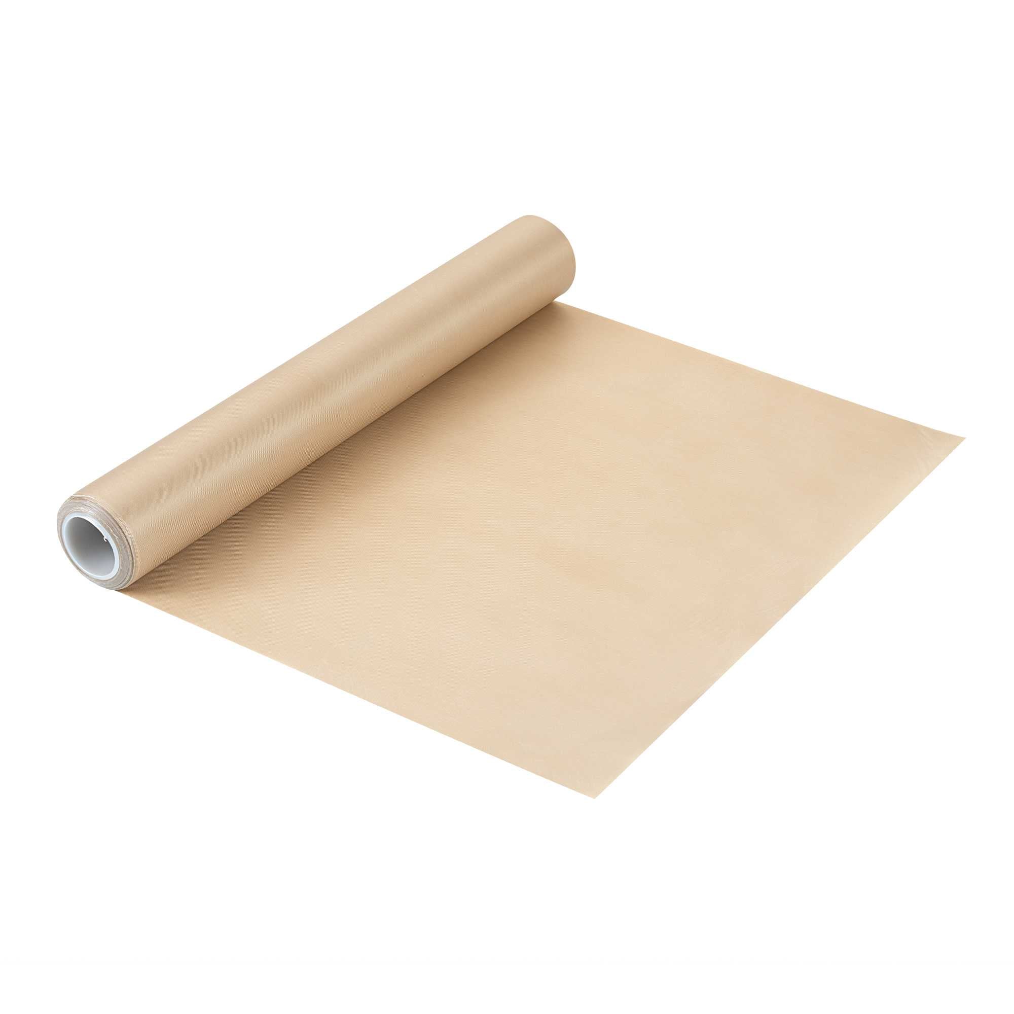 Pastry Tek Brown Non-Stick Pan Liner Roll - 18" x 54' - 10 count box