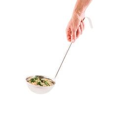 Met Lux 16 oz Stainless Steel Serving Ladle - One-Piece - 1 count box