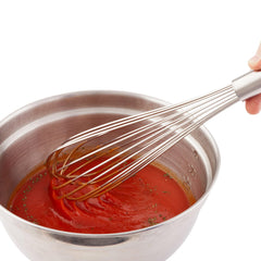 Met Lux Stainless Steel French Whisk - 16