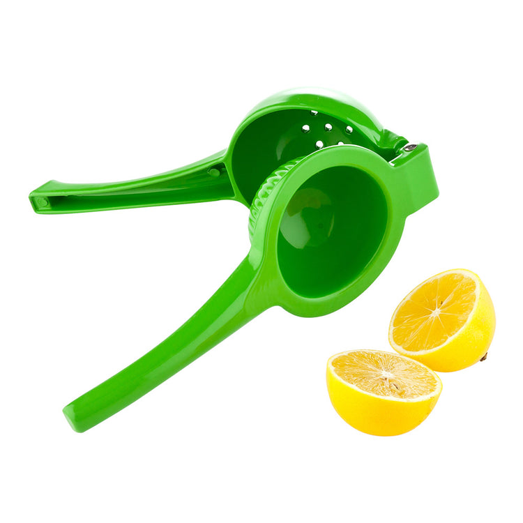 Aluminum Hand Juicer Lemon Green Count Box