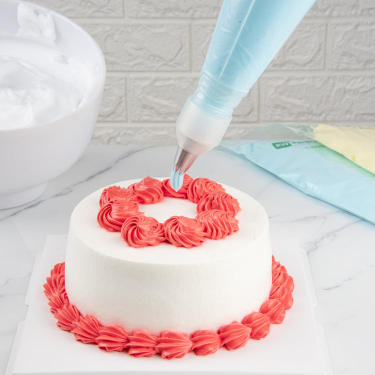 Pastry Tek Stainless Steel #2C Drop Flower Piping Tip 1