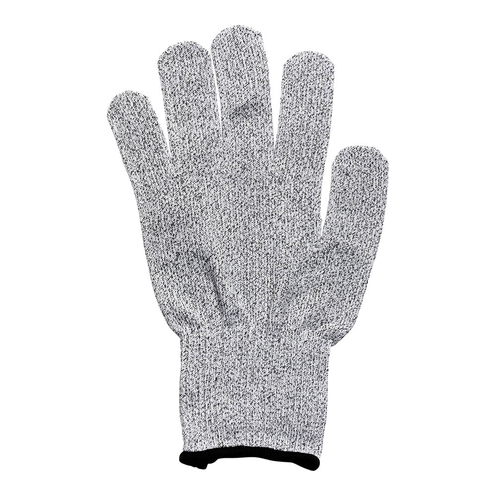 Life Protector Gray Large Cut-Resistant Gloves - Level 5, Food Safe - 9" x 5" - Pair - 1 count box