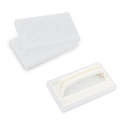 RW Clean White Scouring Pad - Multi-Purpose, Light Duty, with Handle - 6