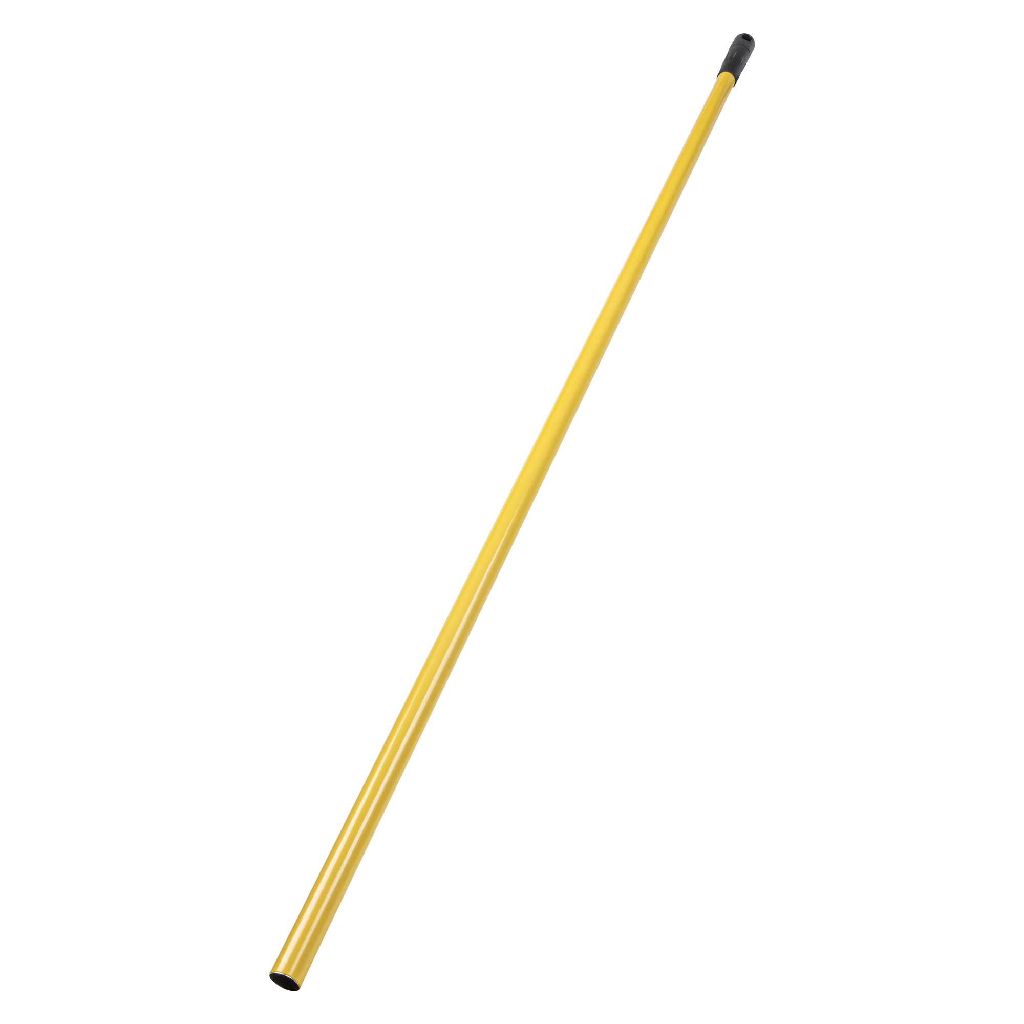 RW Clean Yellow Iron Handle for Floor Squeegee - 54 1/4" x 1 1/4" x 1 1/4" - 50 count box