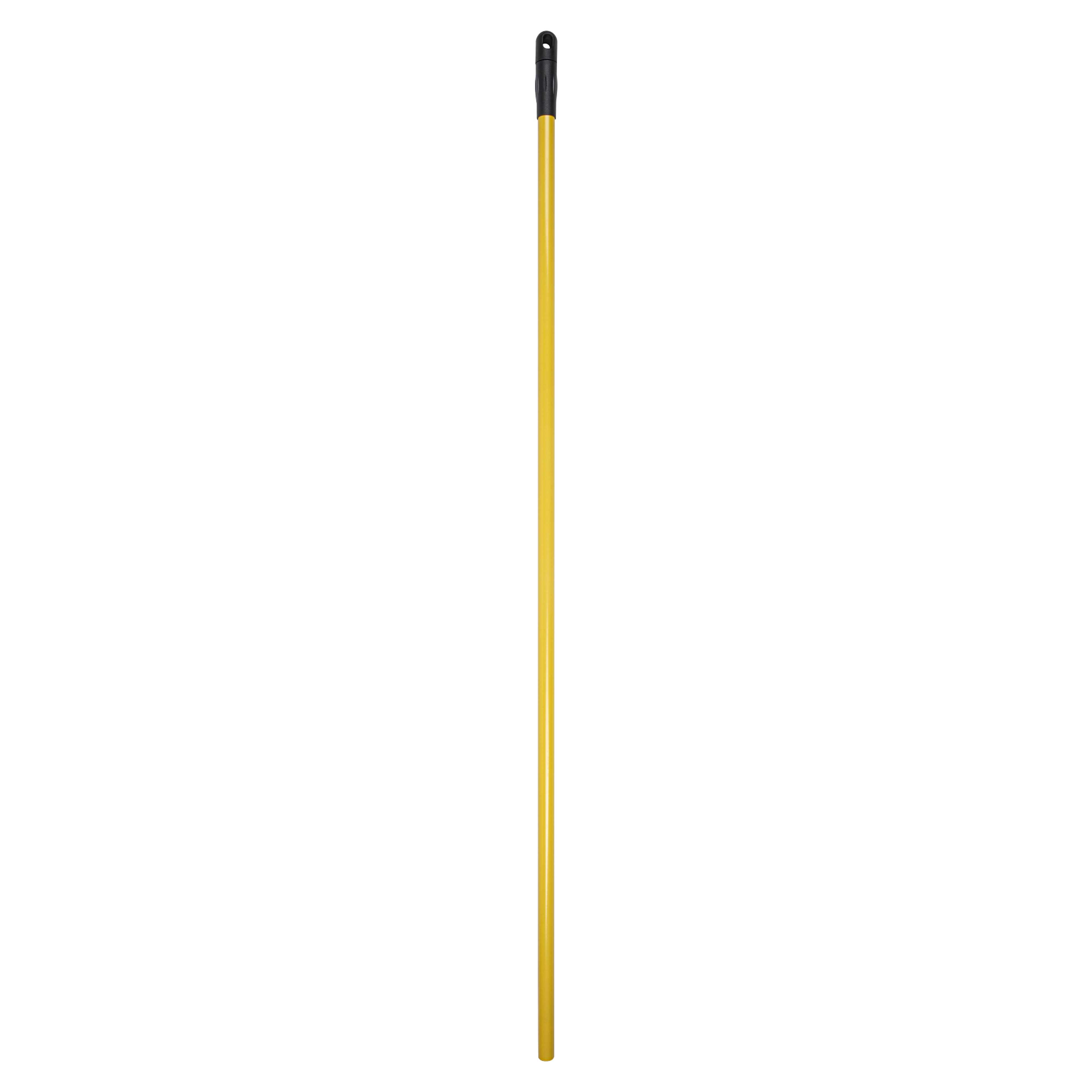 RW Clean Yellow Iron Handle for Floor Squeegee - 54 1/4" x 1 1/4" x 1 1/4" - 50 count box