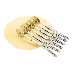 Met Lux Stainless Steel 6-Wheel Pastry Cutter - 2 1/4