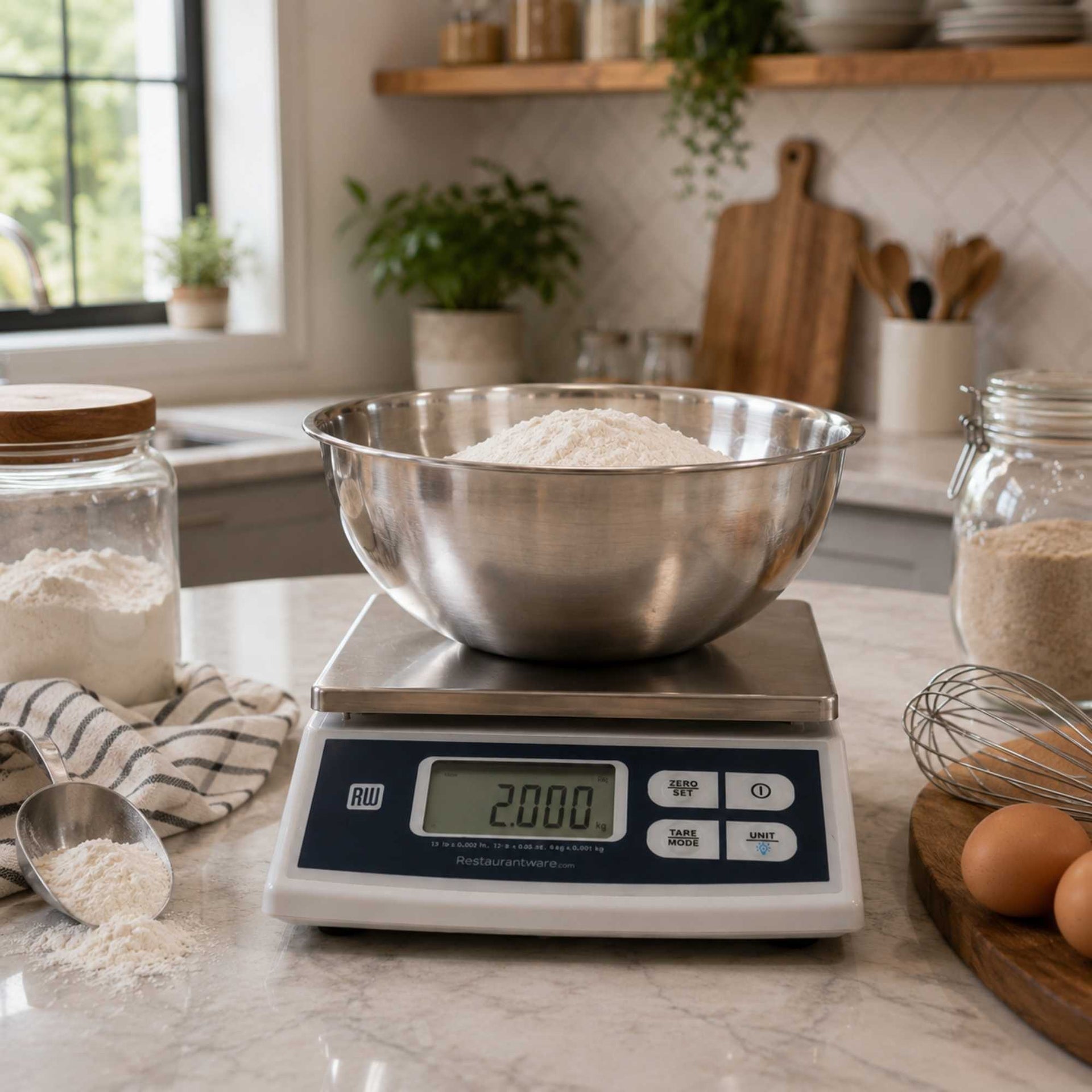 Met Lux 13 lb Digital Portion Control Scale - with 9" x 10" Platform - 1 count box