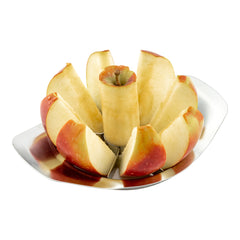 Met Lux Stainless Steel Apple Corer / Slicer - with Handles - 1 count box