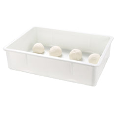 Eco Pie White Plastic Pizza Dough Proofing Box - 26
