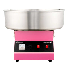 Hi Tek Pink Stainless Steel Cotton Candy / Candy Floss Machine - 1080w, 110V - 21
