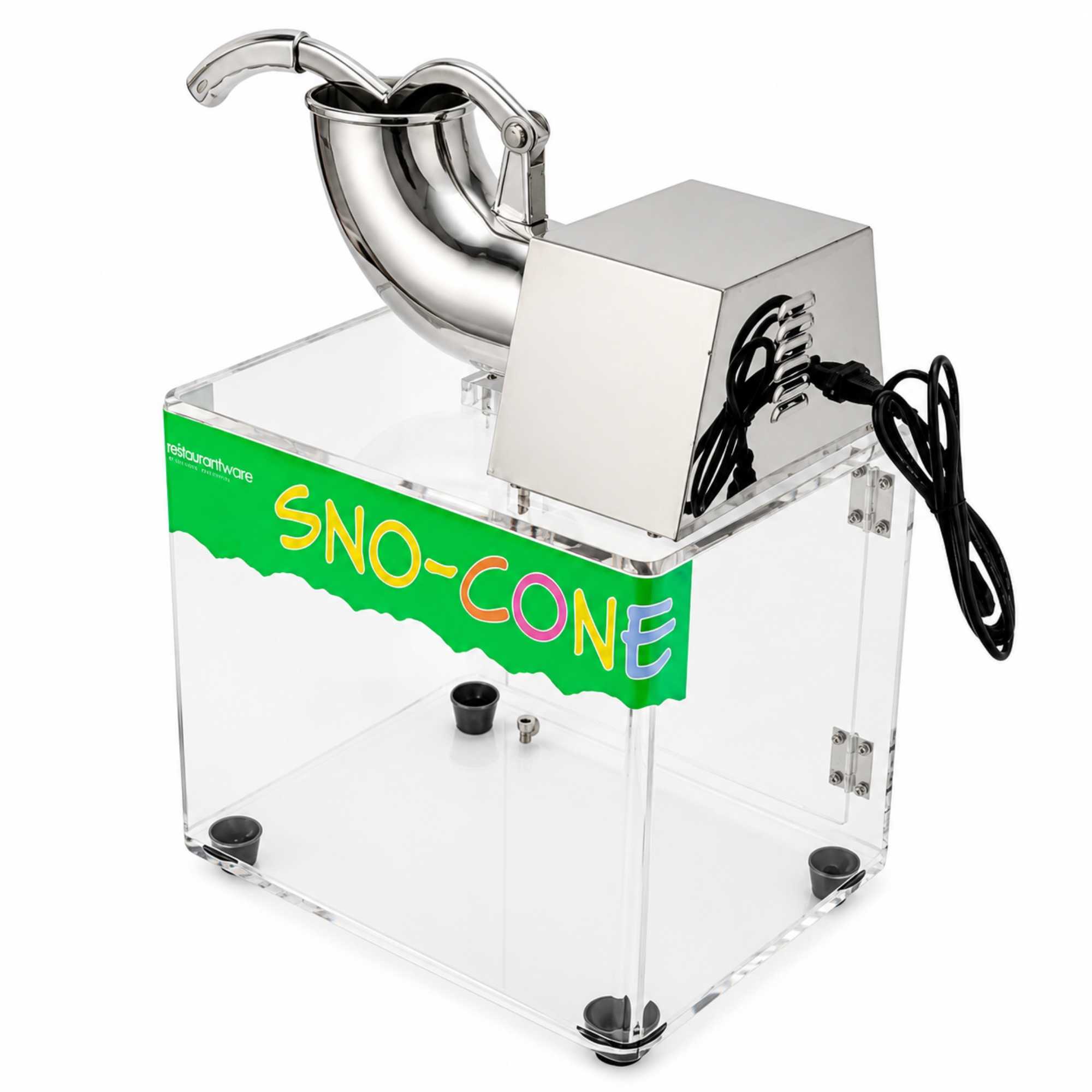 Hi Tek Clear Snow Cone Machine - 120V - 1 count box