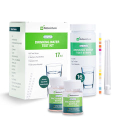Be Safe 17-in-1 Premium Drinking Water Test Strip - Includes 2 Bacteria Tests - 5000 count box