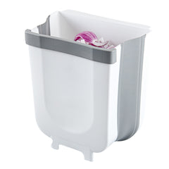 RW Base Gray Collapsible Large Trash Can - 11 1/2