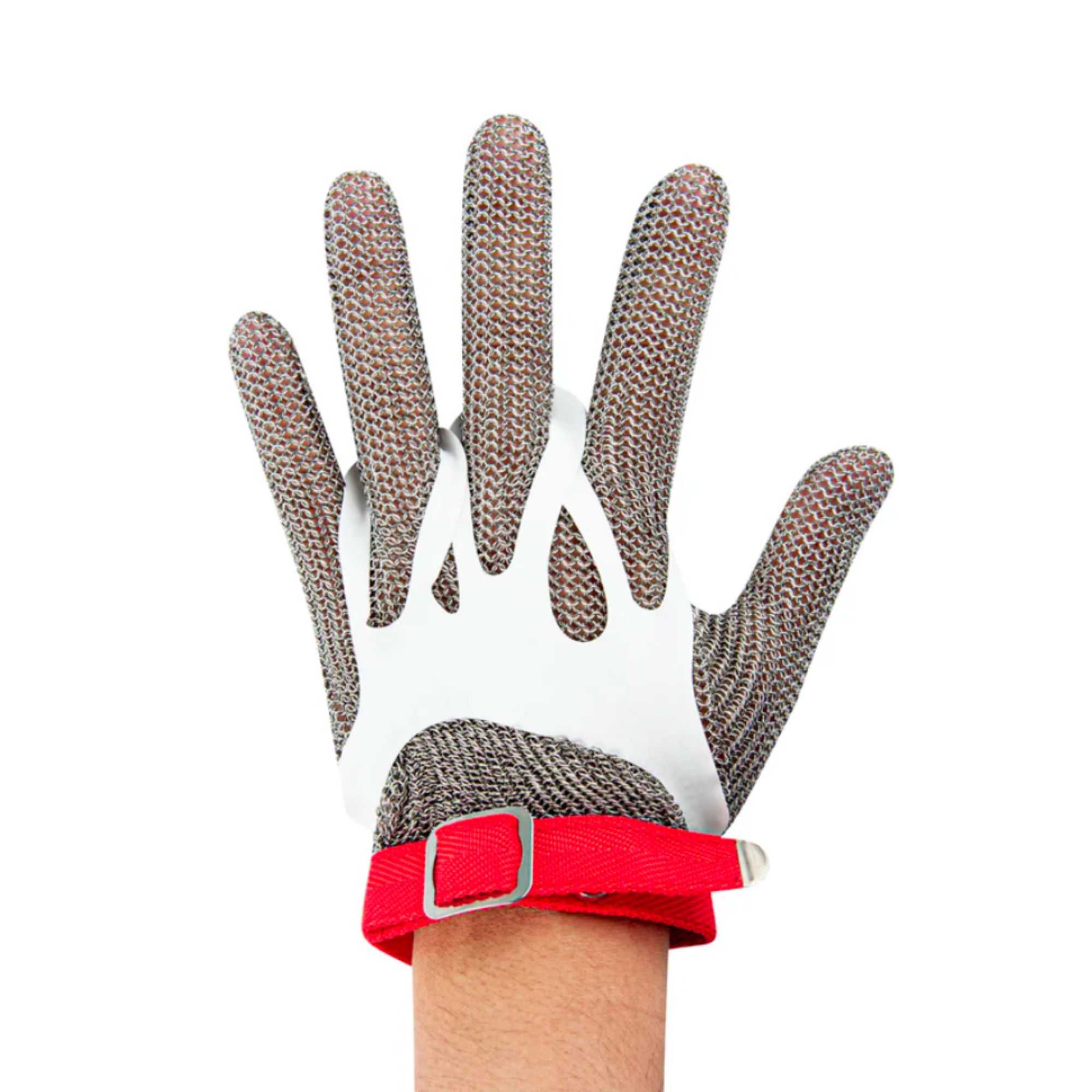 Life Protector Stainless Steel Mesh Medium Cut-Resistant Glove - Level 9, Food Safe - 9 3/4" x 4 3/4" - 1 count box