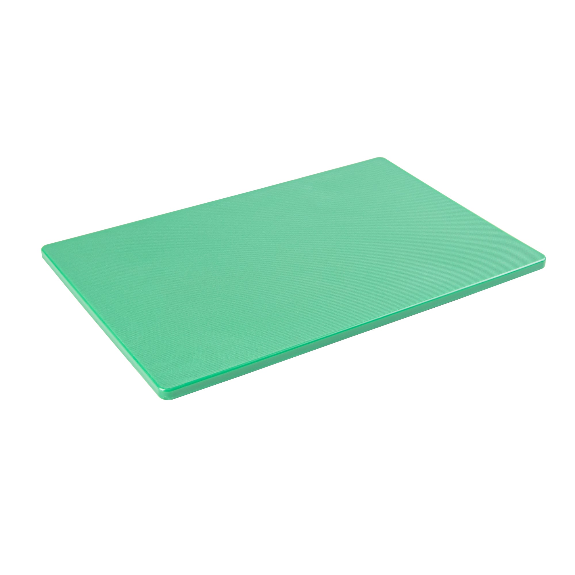 Chef 101 Green Plastic Cutting Board - 18" x 12" - 10 count box