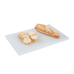 Chef 101 White Plastic Cutting Board - 18