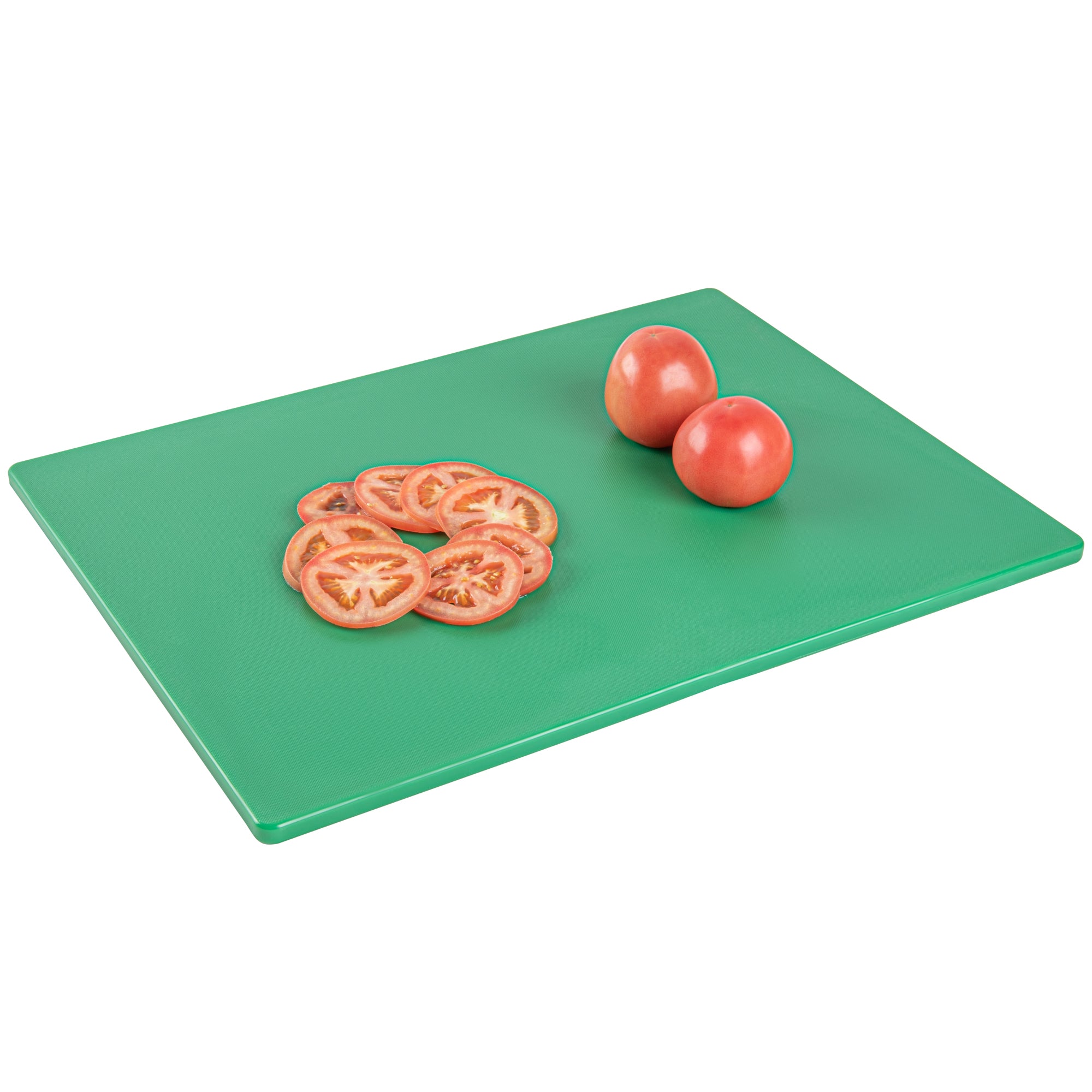 Chef 101 Green Plastic Cutting Board - 20" x 15" - 1 count box