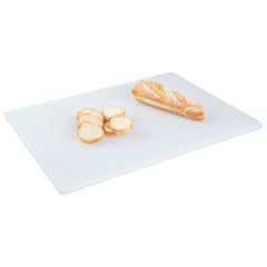 Chef 101 White Plastic Cutting Board - 24