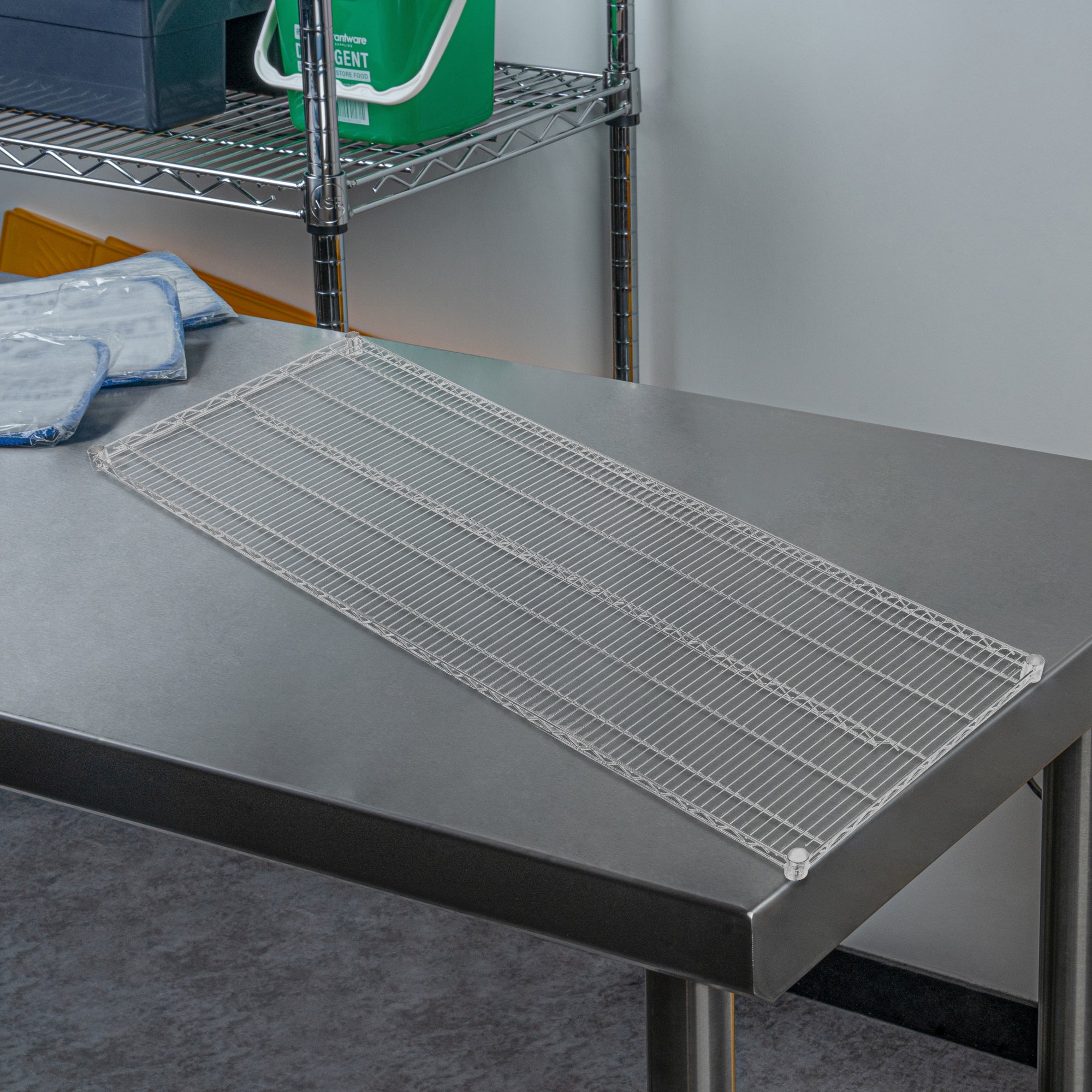 Chef 101 NSF Chrome Shelf - 24" x 72" - 4 count box