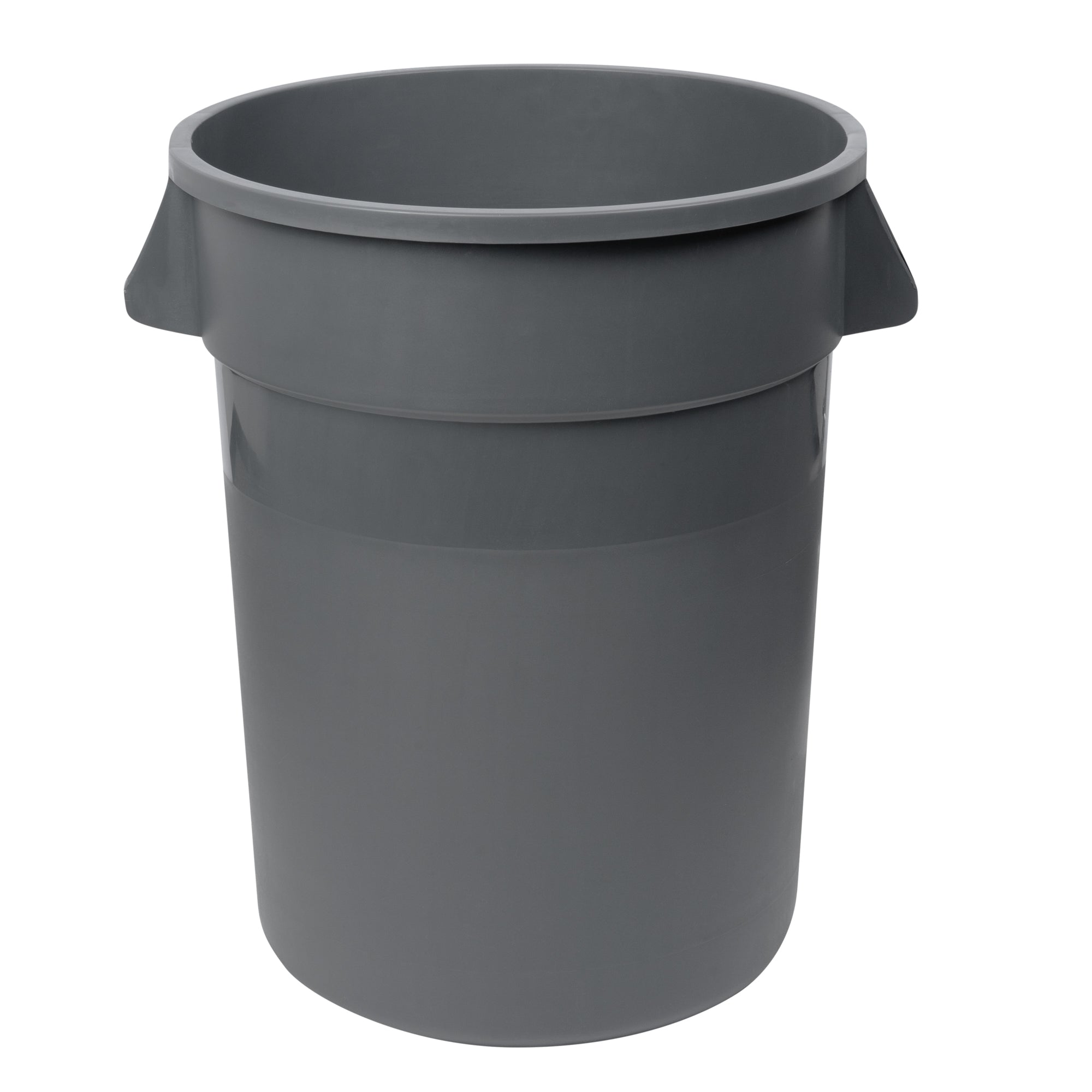 Tracy Garbage Container RW Clean 32 gal Gray Plastic Commercial Trash Can / Ingredient Bin - 25 ...