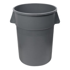 RW Clean 44 gal Gray Plastic Commercial Trash Can / Ingredient Bin - 27 1/2