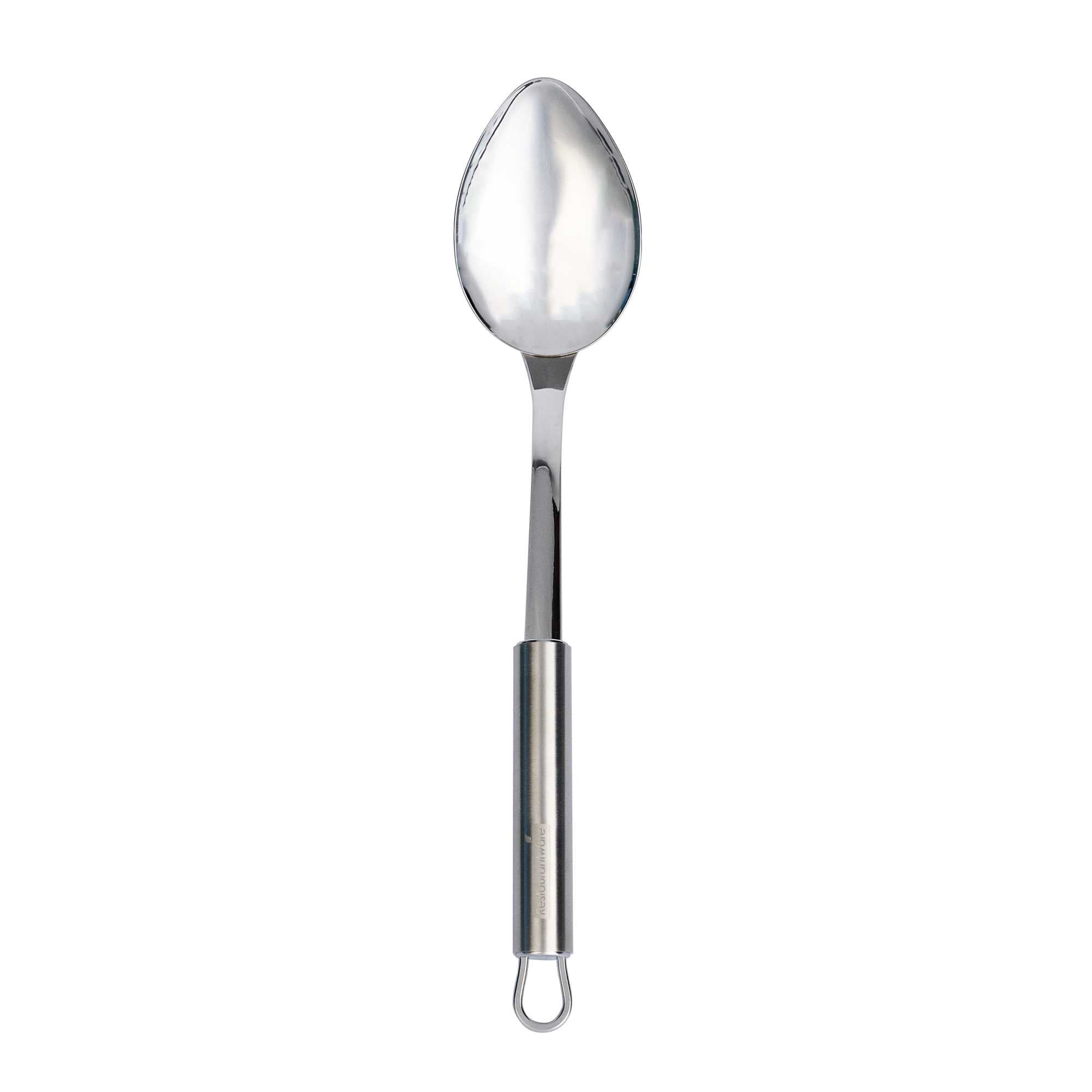 German Standard Stainless Steel Serving Spoon - Solid - 12 1/4'' - 6 count box
