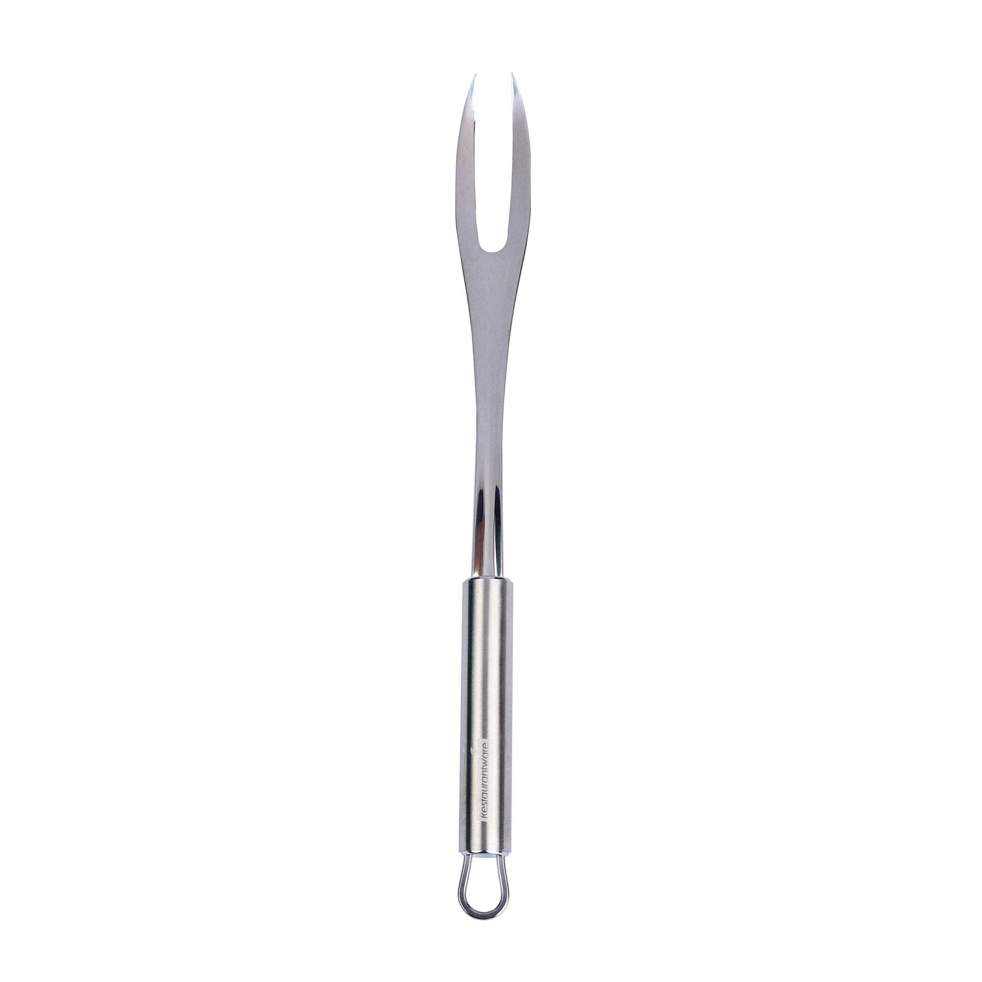 German Standard Stainless Steel Carving / Pot Fork - 12 3/4'' - 1 count box