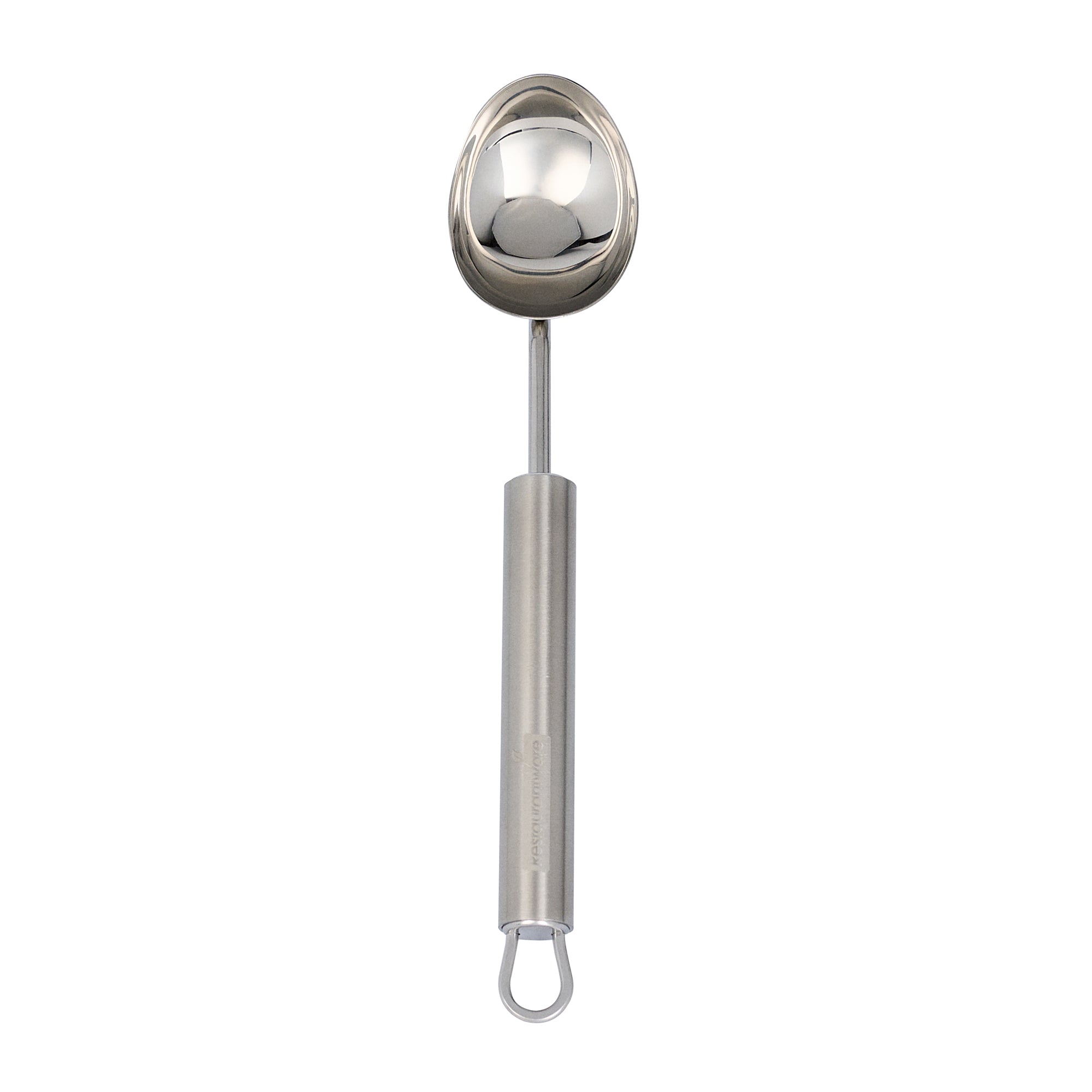German Standard Stainless Steel Ice Cream Scoop - 8 3/4'' x 1 3/4'' - 6 count box