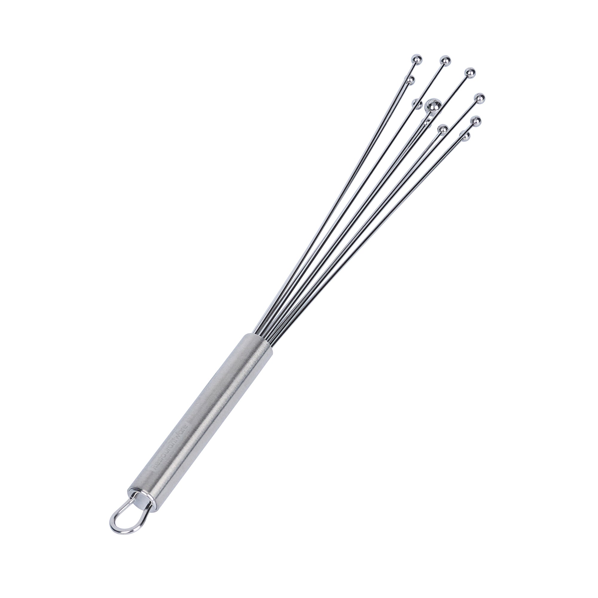 German Standard Stainless Steel Ball Whisk - 12 1/2'' - 24 count box