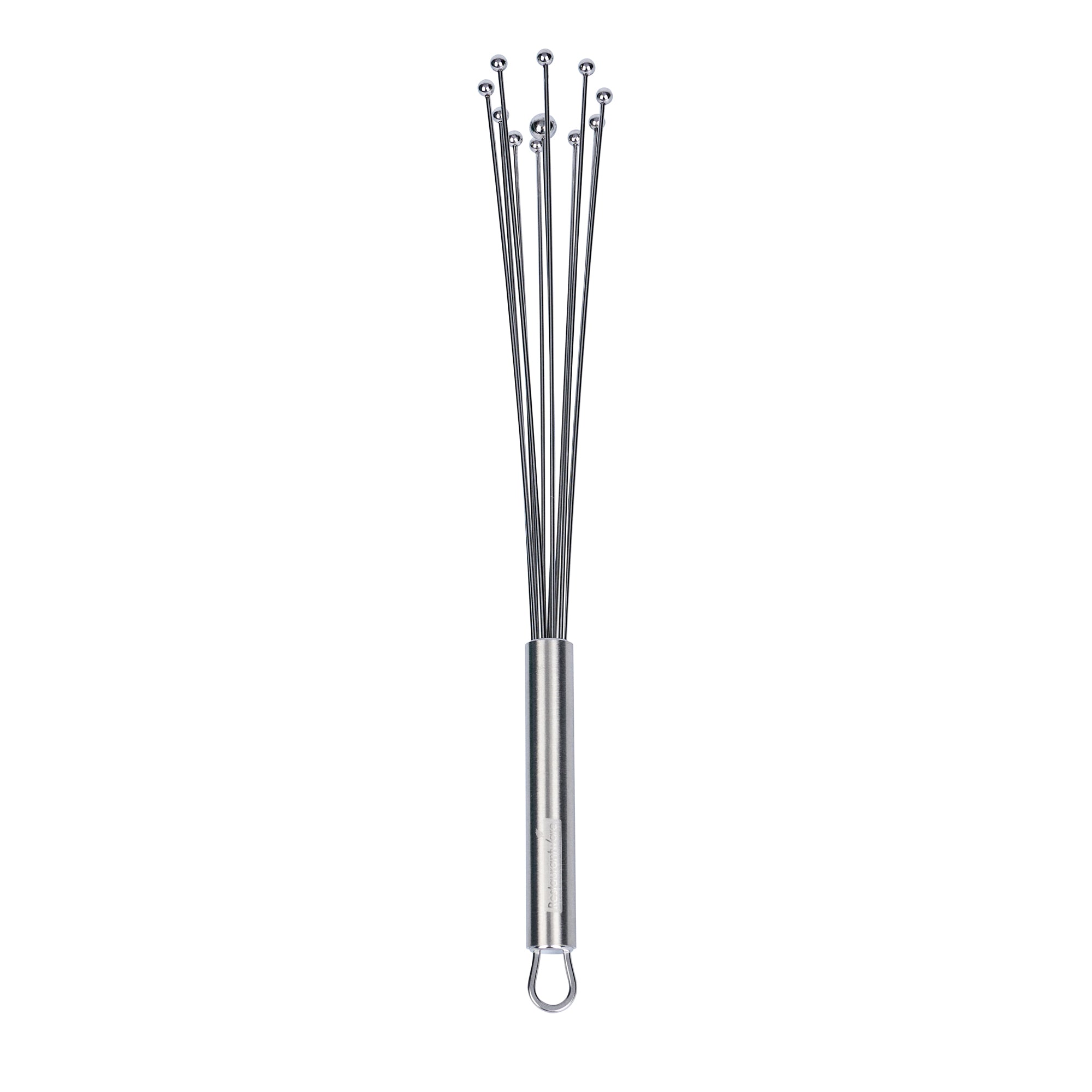 German Standard Stainless Steel Ball Whisk - 12 1/2'' - 6 count box