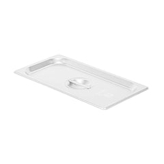Kitchen Tek Stainless Steel Lid - Fits 1/3 Size Steam Table Pan - 72 count box