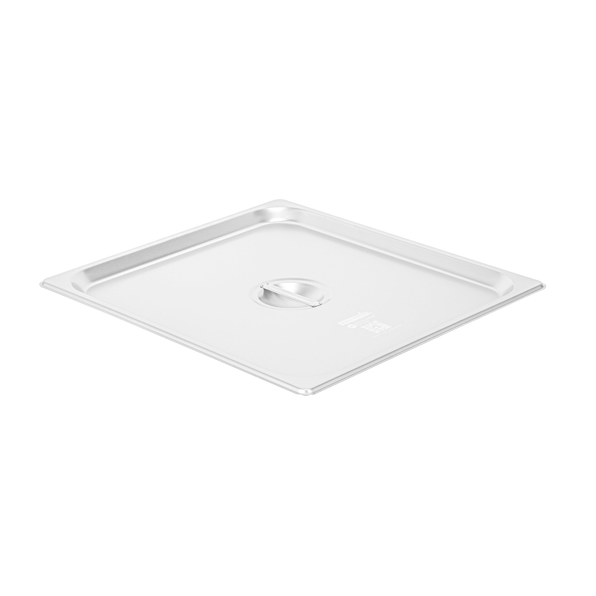 Kitchen Tek Stainless Steel Lid - Fits 2/3 Size Steam Table Pan - 1 count box