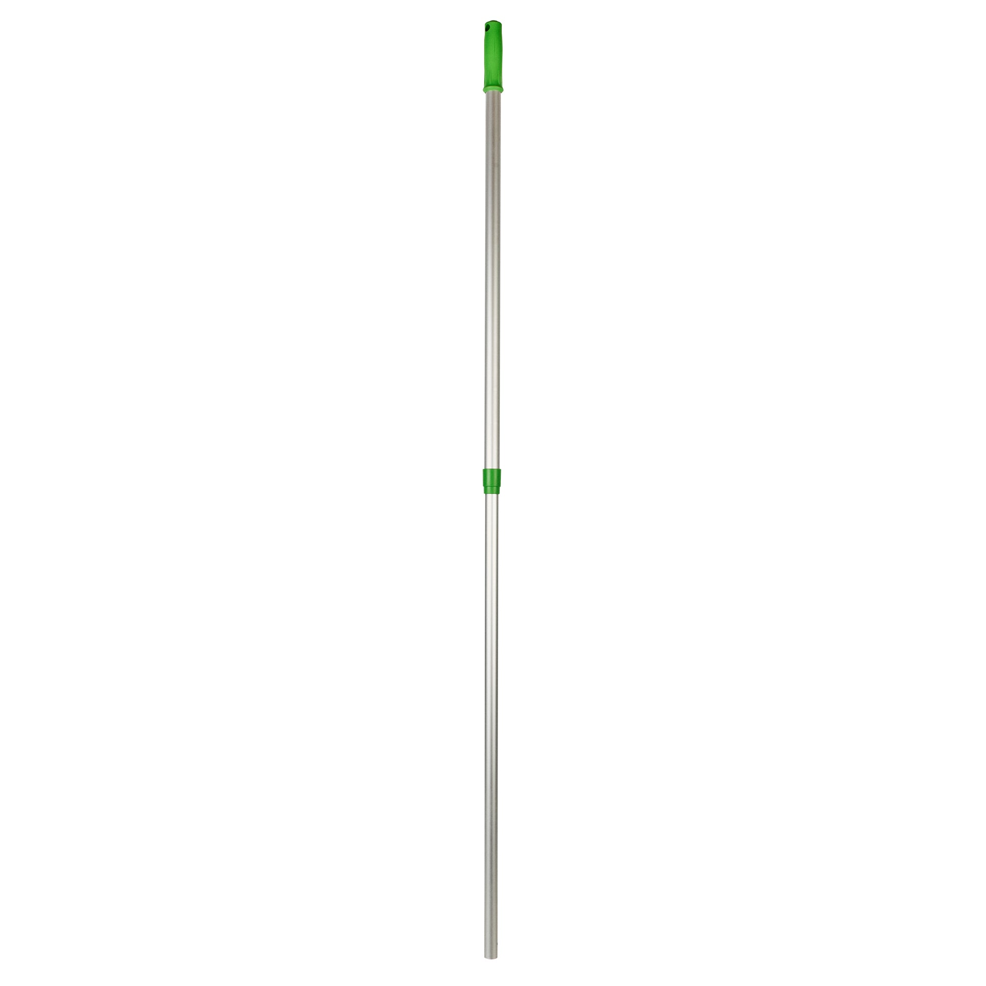 Clean Tek Professional Green Aluminum Telescopic Mop Pole Handle - 59 3/4" - 1 count box