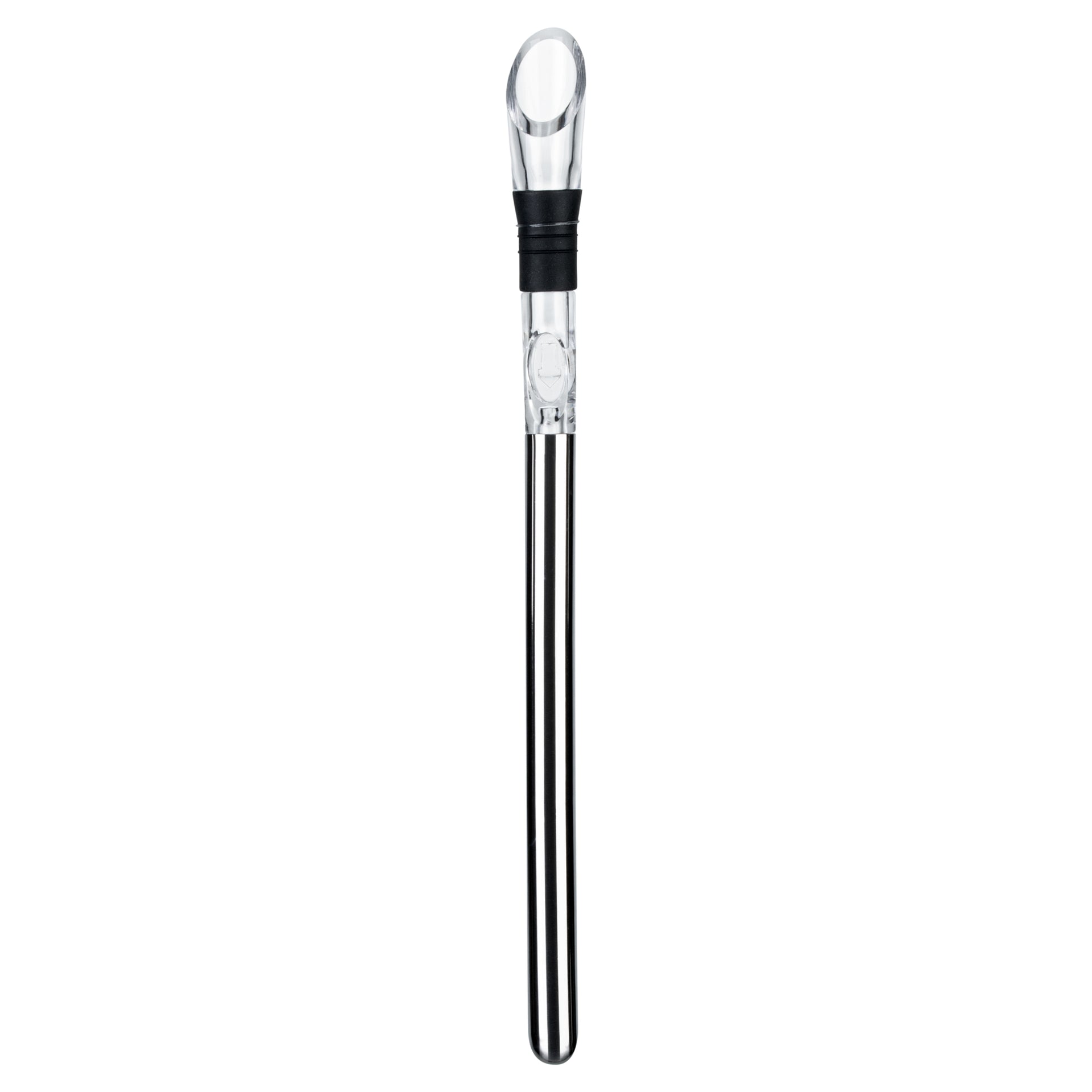 Bar Lux Stainless Steel Wine Chiller Stick / Pourer - with Aerator - 12 3/4" - 1 count box