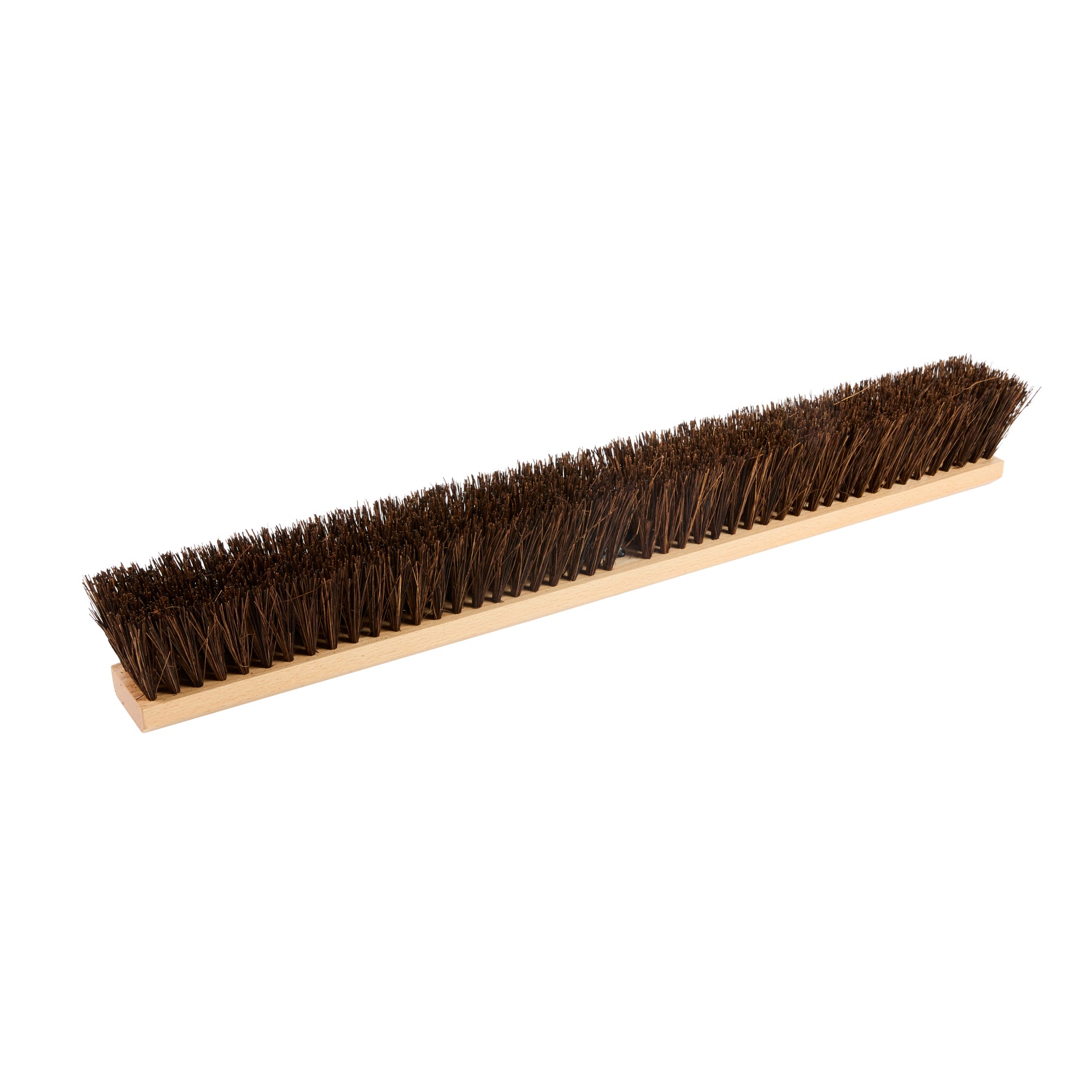Clean Tek Professional 30" Hardwood Garage / Push Broom Head - with Palmyra Unflagged Bristles - 1 count box