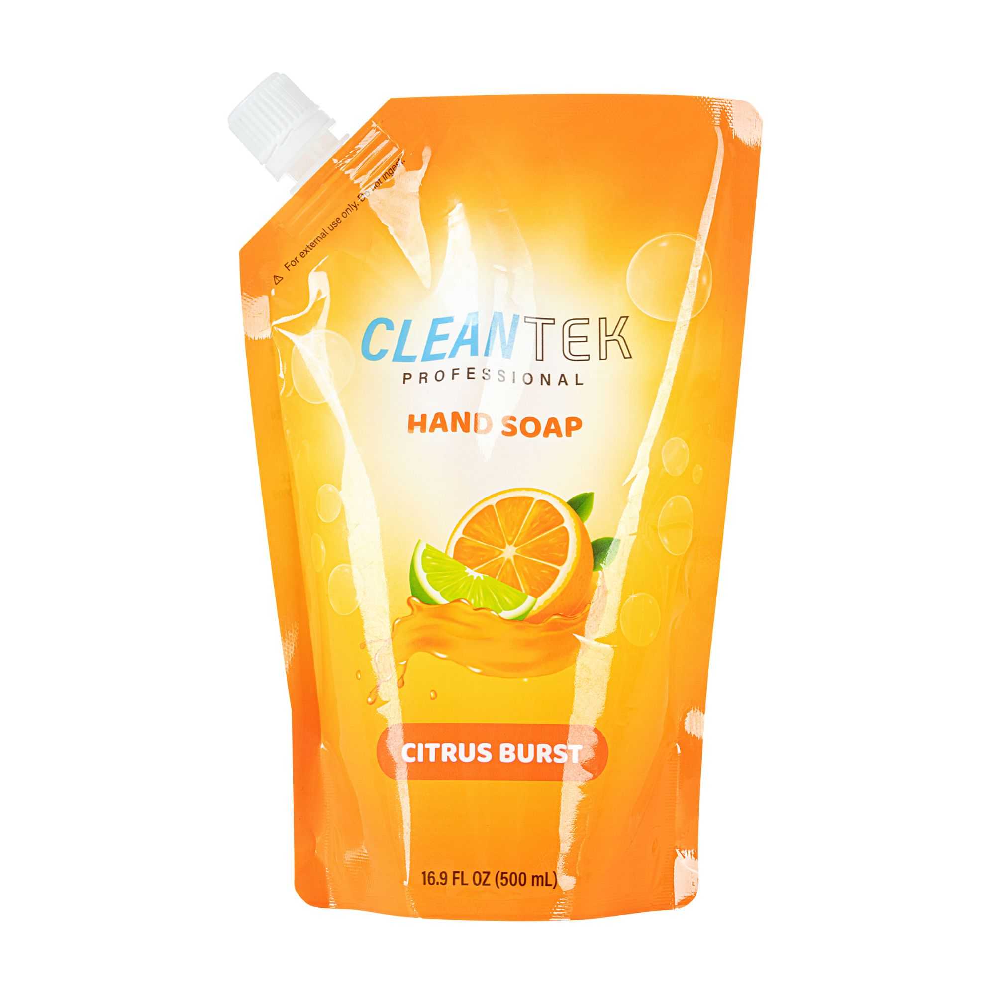 Clean Tek Professional 16.9 fl. oz Liquid Hand Soap Refill - Citrus Burst - 1 count box