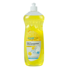Clean Tek Professional 25.3 fl. oz Dishwashing Liquid - Ultra Concentrated, OXY Power, Lemon Scent - 12 count box