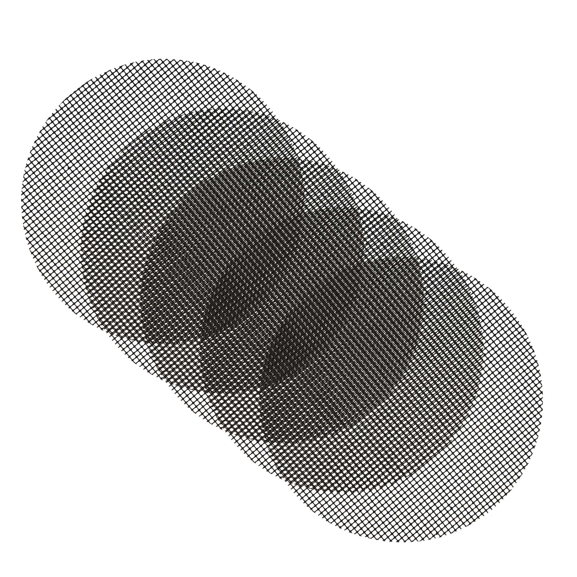 Met Lux Round Fiberglass Reusable Grill Mesh Mat - Non-Stick - 11 3/4" x 11 3/4" - 5 count box