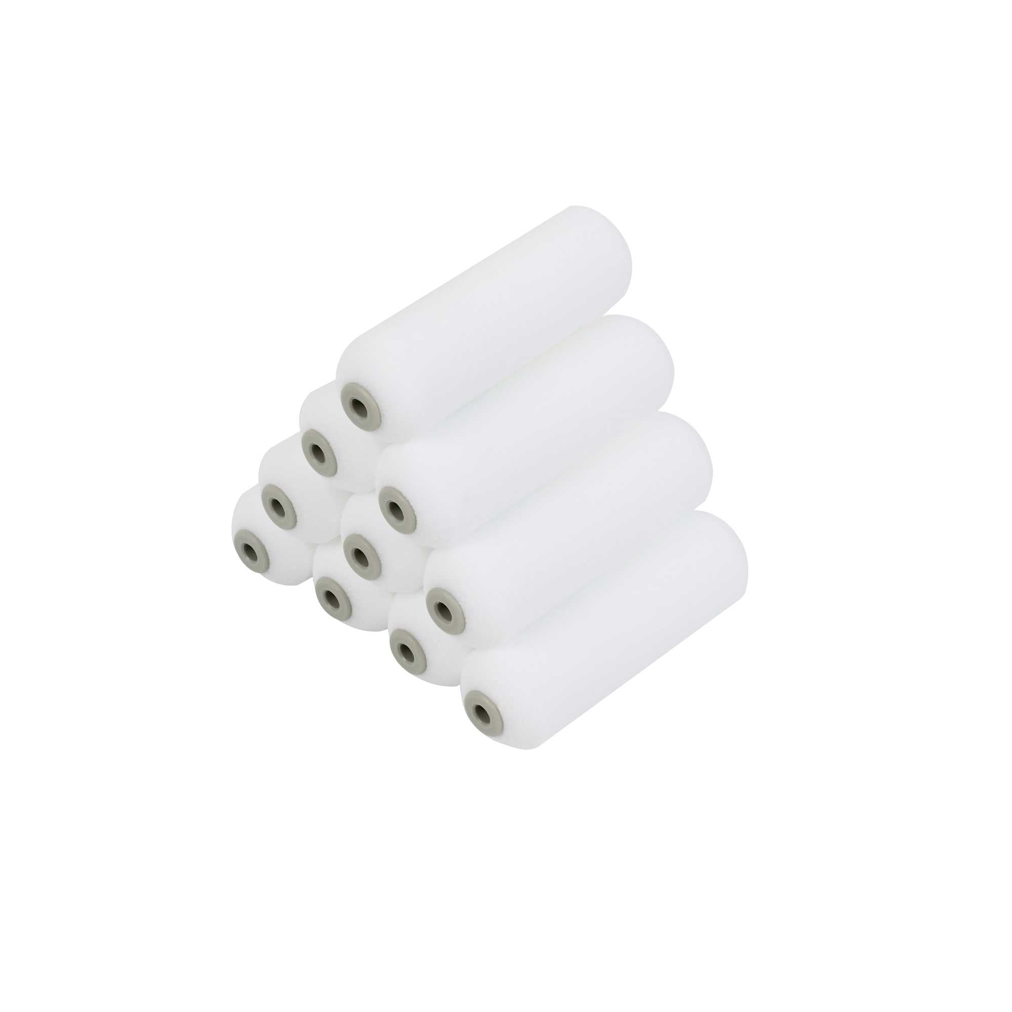 Handy Tek Foam Mini Roller Cover - High Density, Shed-Resistant - 4" - 240 count box