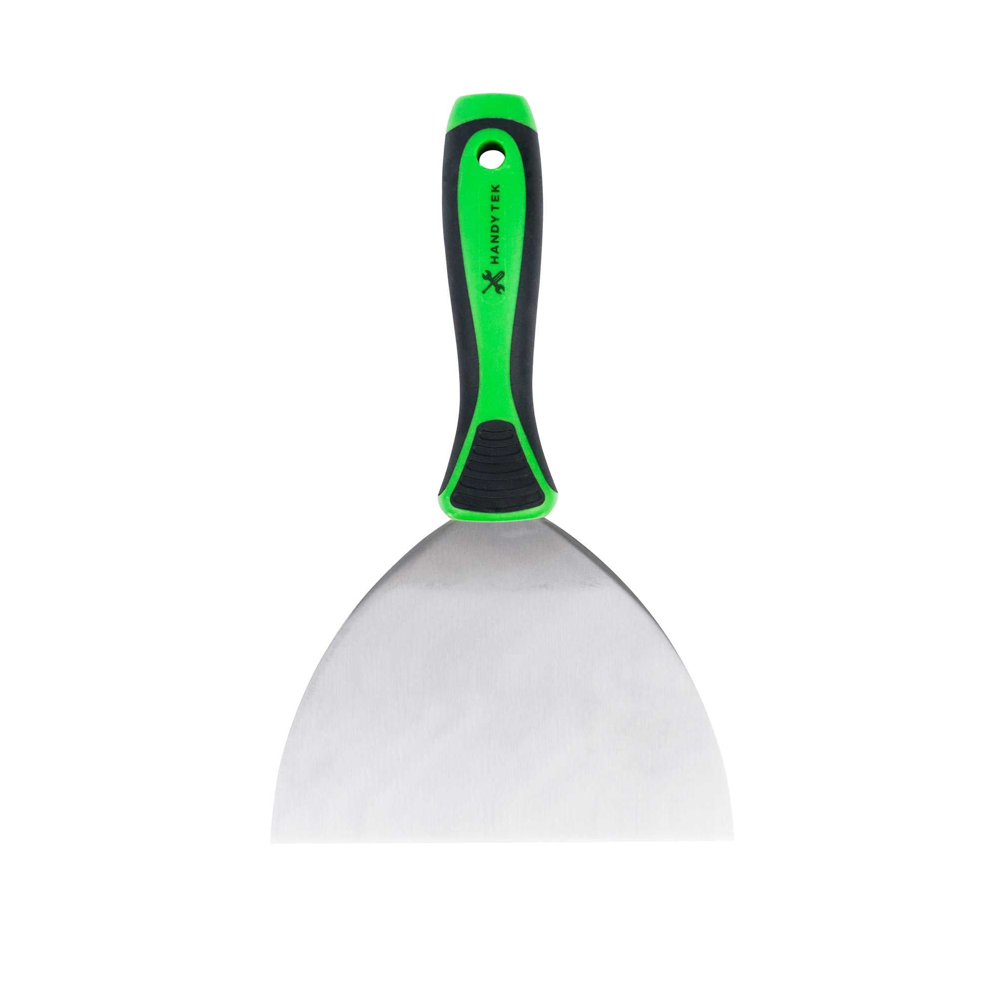 Handy Tek Carbon Steel Joint Knife - Flexible, Soft Grip Handle - 6" - 12 count box