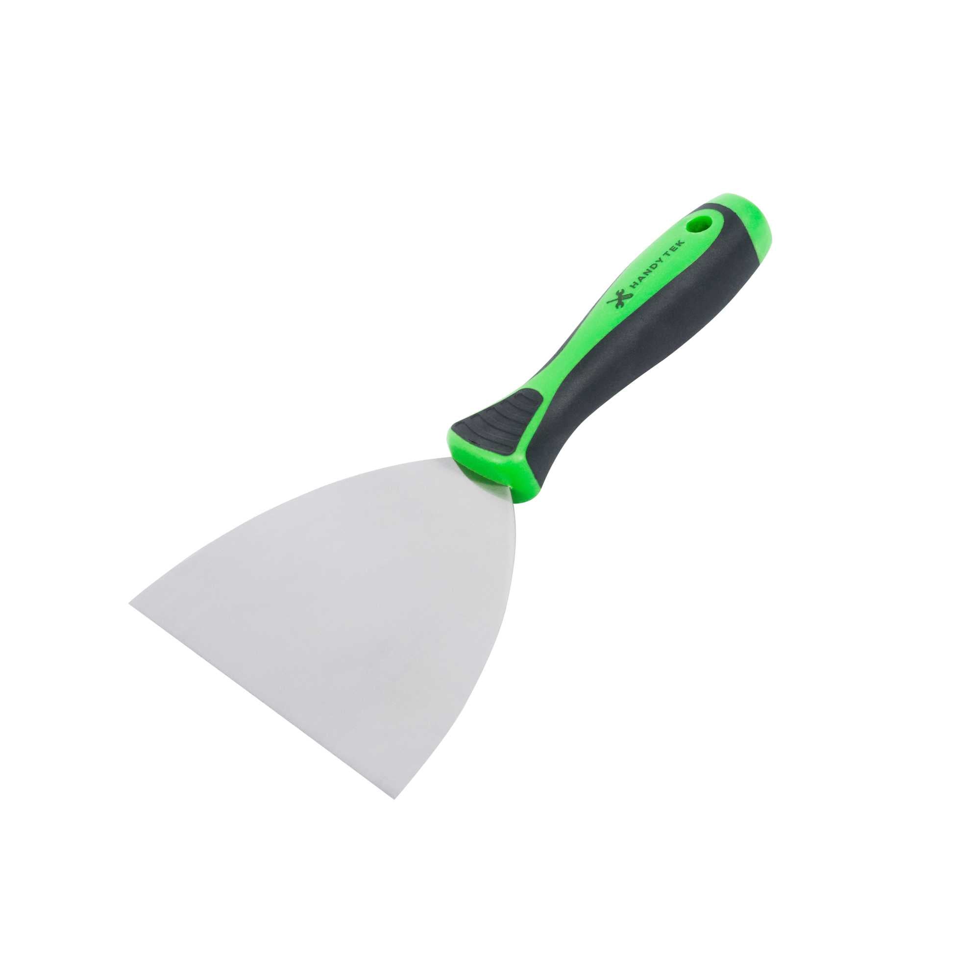 Handy Tek Carbon Steel Joint Knife - Flexible, Soft Grip Handle - 6" - 72 count box