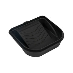 Handy Tek 27 oz Black Plastic Paint Tray / Pail Lid - Fits 0.5 gal Paint Pail - 7