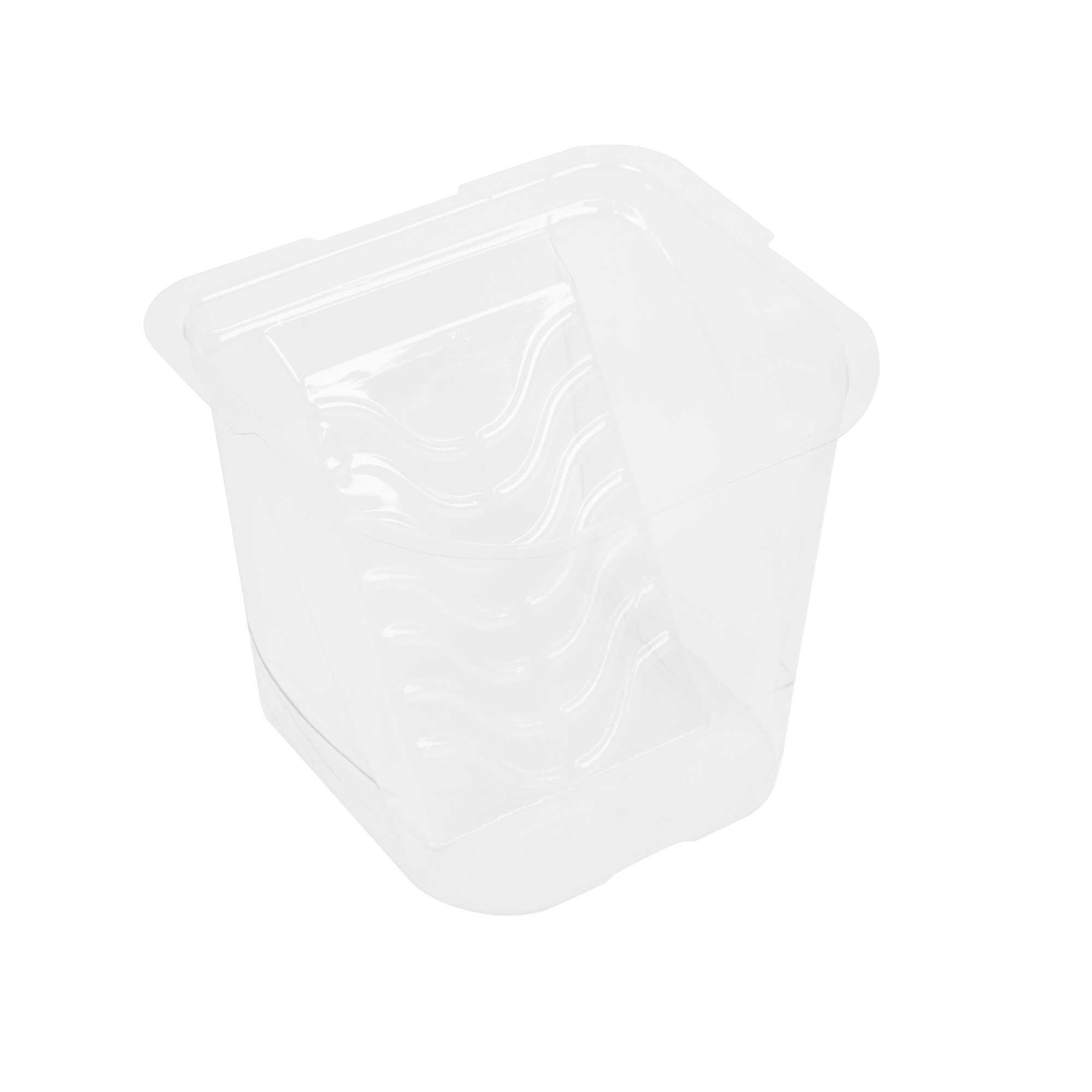 Handy Tek Clear Plastic Paint Pail Liner - Fits 0.5 gal Paint Pail - 7 3/4" x 7" x 6 1/2" - 120 count box